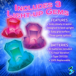 Diamonds to Light-up Bath or Pool Dive