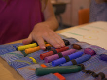 Load image into Gallery viewer, FILANA Organic Beeswax Crayons: 12 Classic Colors in Stick