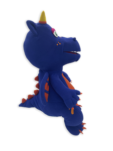 Blue Hugo Dragon Hand Puppet