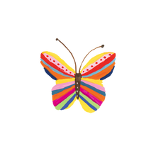 Load image into Gallery viewer, Rainbow Butterfly Tattoo Pair