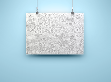 Load image into Gallery viewer, I love winter Giant coloring poster