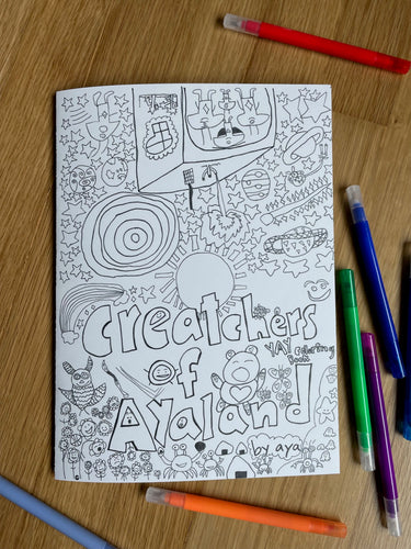 Creatchers of Ayaland Coloring Book