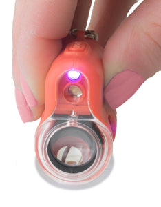 MicroMini 20x Pocket Microscope with UV and LED Flashlight