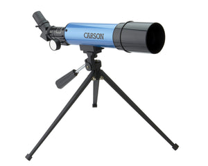 Aim 17.5x-80x Power Refractor Telescope with Tabletop Tripod