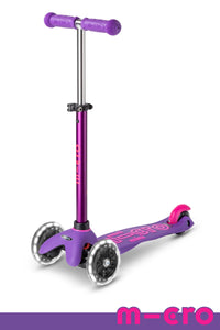 Micro Mini Deluxe Kickboard LED Scooter