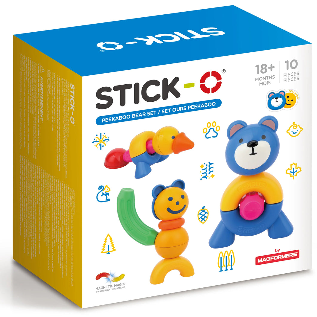 Sticko PeekABoo Bear Set