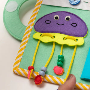 Felt Space adventure  Sencory Book- 2 pages