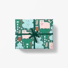Load image into Gallery viewer, Peace Love Merry Wrap - Suzy Ultman Collection: 3 Sheet Roll
