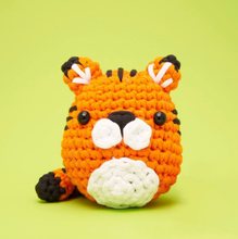 Load image into Gallery viewer, Tanya the Tiger Beginner Crochet Kit