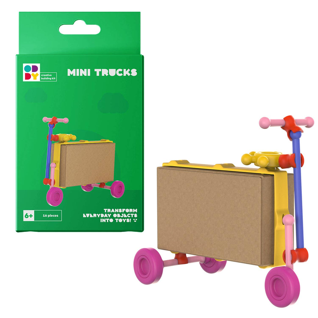 Oddy Mini Trucks 16 Piece Building Kit