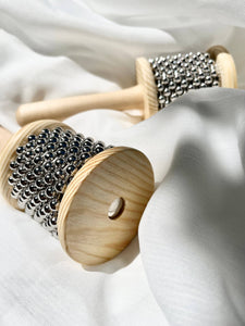 Wooden Hand Percussion Instruments CABASA Toy Instruments