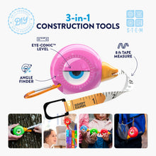 Load image into Gallery viewer, Bird STEM Measuring Tape 3-in-1 Tool