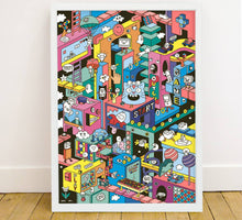 Load image into Gallery viewer, Video Game Giant Sticker poster