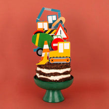Load image into Gallery viewer, Construction Cake Toppers