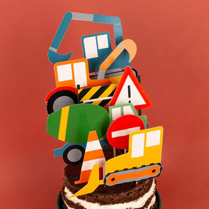 Construction Cake Toppers