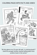 Load image into Gallery viewer, Legendary Monsters: Cryptids Coloring + Activity Book