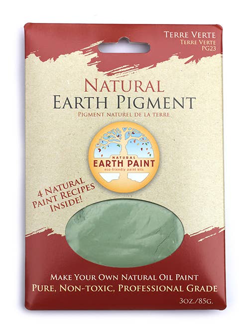 3 oz. Earth & Mineral Pigments: Terre Verté