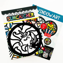 Load image into Gallery viewer, Unicorn Suncatcher Kit