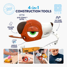 Load image into Gallery viewer, &quot;Fido&quot; Brown Dog STEM Measuring Tape 4-in-1 Tool