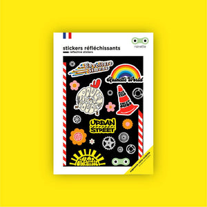 Reflective stickers: Rainette