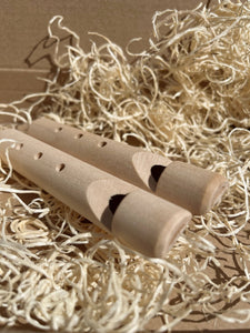 Wooden Recorder Baby Whistle Kids Musical Toy Instruments