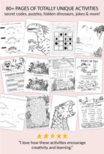 Load image into Gallery viewer, Dinosaurs Coloring + Activity Book
