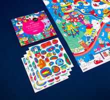 Load image into Gallery viewer, KAWAII GIANT STICKER POSTER