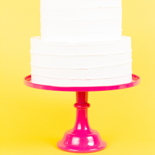 Load image into Gallery viewer, Hot Pink Melamine Cake Stand | Cupcake Stand