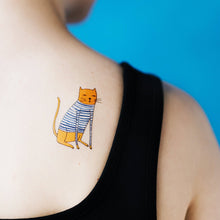 Load image into Gallery viewer, Sweater Cat Tattoo Pair