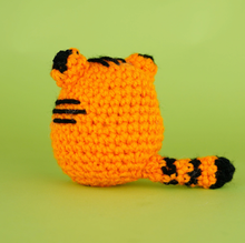 Load image into Gallery viewer, Tanya the Tiger Beginner Crochet Kit