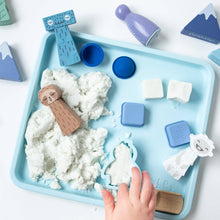 Load image into Gallery viewer, Kinspiration Kit - Yeti&#39;s Best Snow Day - Wooden Sensory Kit