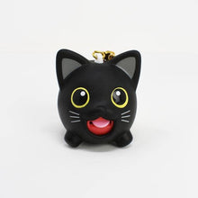 Load image into Gallery viewer, Jibber Pet Charm: Black Cat Jabber Ball
