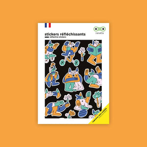 Reflective stickers: Rainette