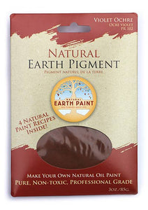 3 oz. Earth & Mineral Pigments: Mayan Red