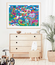 Load image into Gallery viewer, KAWAII GIANT STICKER POSTER