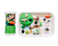 Load image into Gallery viewer, Farming Play Dough Sensory Kit