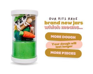 Farming Play Dough Sensory Kit