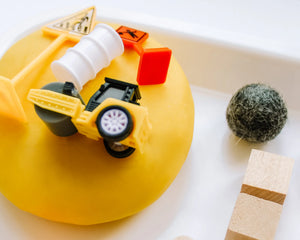 Construction Play Dough Sensory Kit