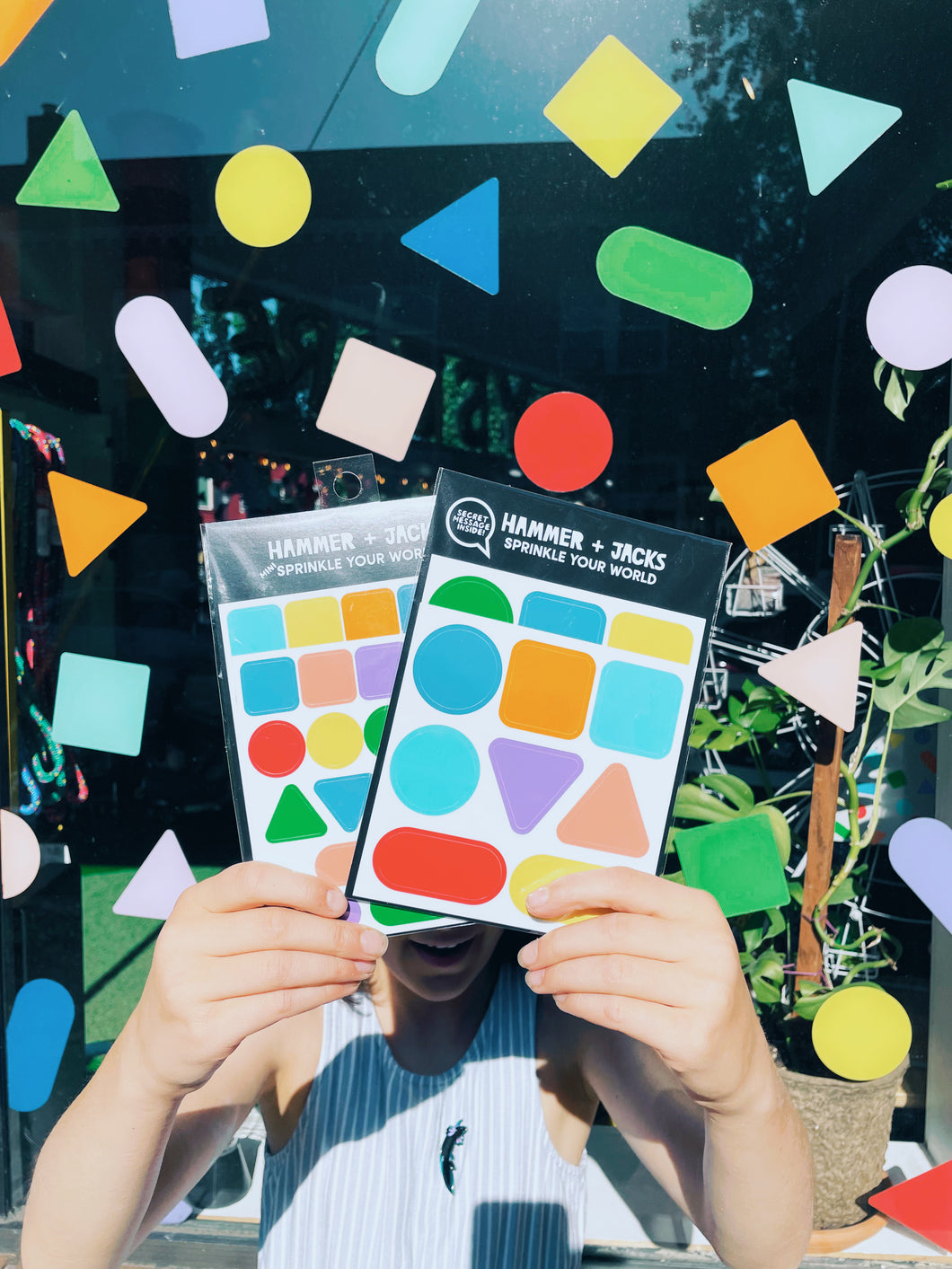 Hammer + Jacks Sprinkle Stickers!