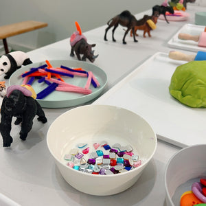 Toddler Art Play with Make Art & Play