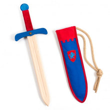 Load image into Gallery viewer, Wooden Sword with Lion Sheath