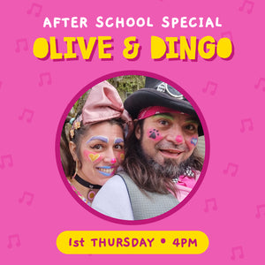 O Story Time with Olive & Dingo