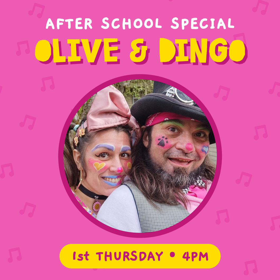 O Story Time with Olive & Dingo