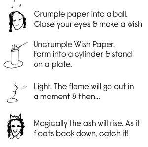 Wish Paper Gold and Silver