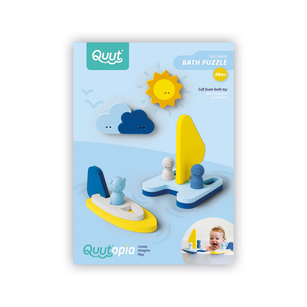 Quut Puzzle Friends - Fun in the Water