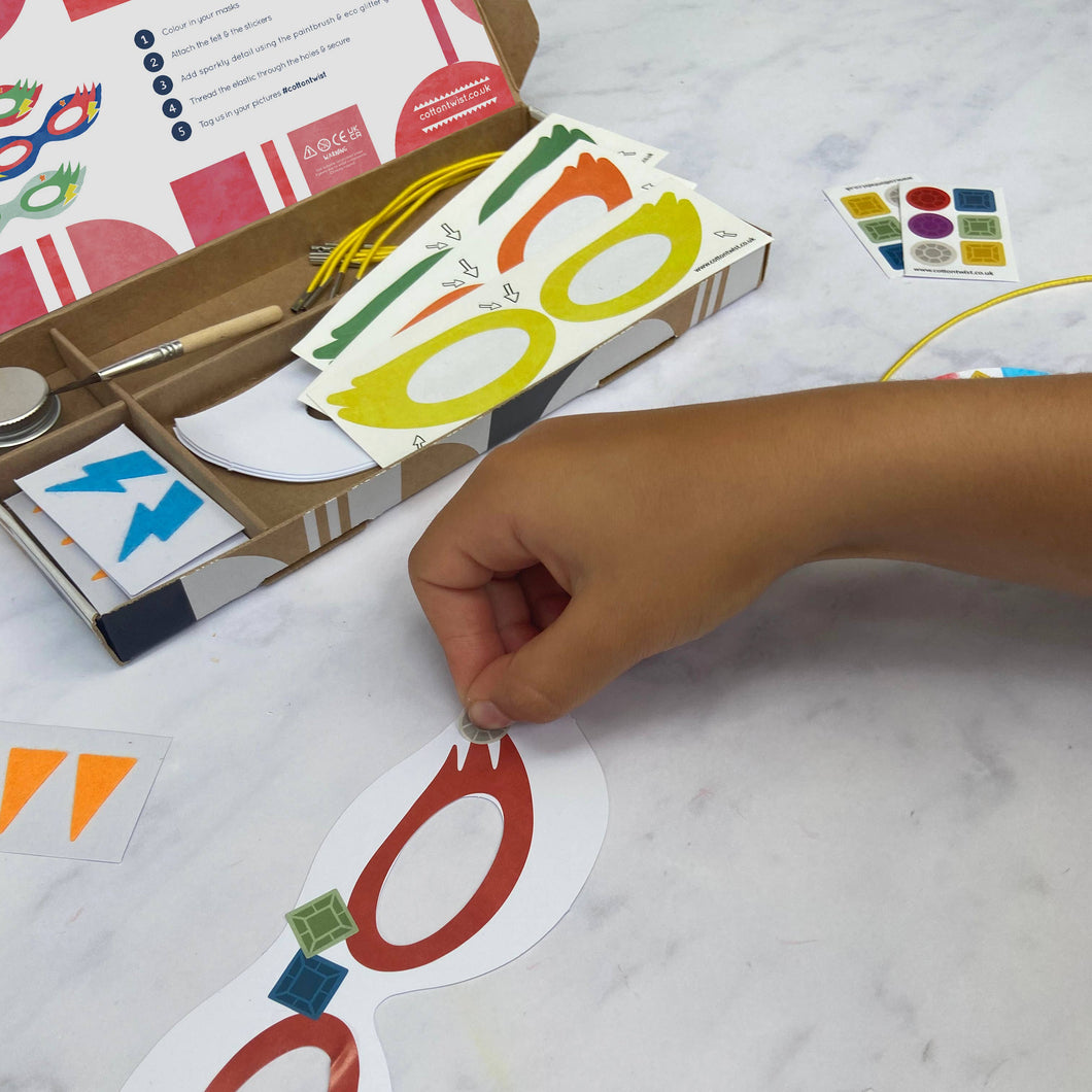Superhero Masks Craft Activity Kit