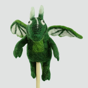 Felt Finger Puppets  - Assorted Dragons