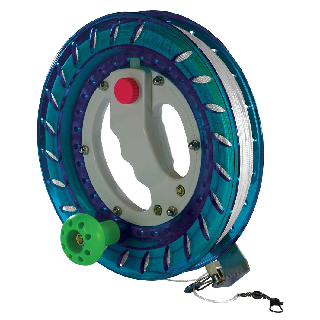 9-inch Kite Reel, Blue 80 LB x 800'