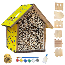 Load image into Gallery viewer, Build a Bee House Kit, Mason Bee House Kit Educational Craft