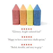 Load image into Gallery viewer, Non-Toxic Chunky Sidewalk Chalk - Glitter Bling